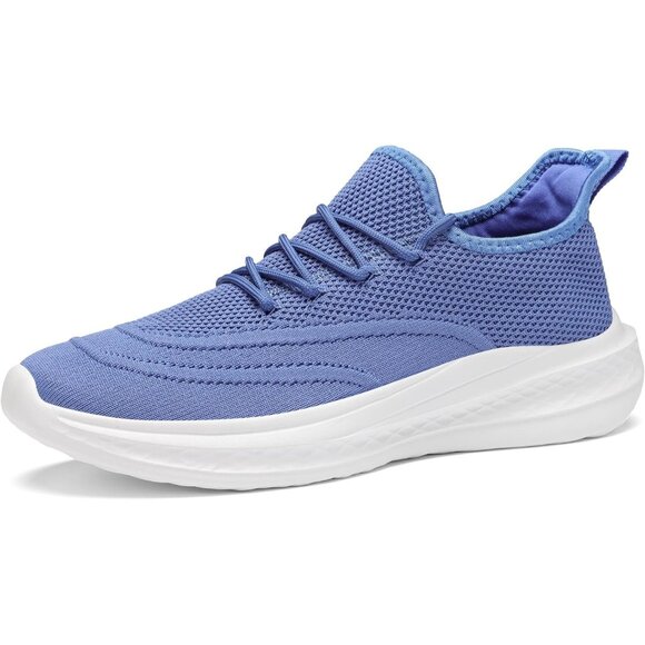 ⚡Men Blue-B Fashion Mesh Non Slip Lightweight Workout Breathable Gym Sneakers - Picture 1 of 6